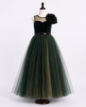 toy balloon kids Girls Embellished Gown Dress-picture-48