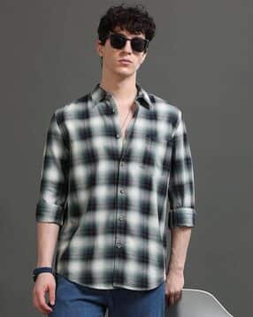 british club Men Checked Shirt-picture-26