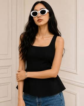 nyrika Women Tailored Fit Peplum Top-picture-22