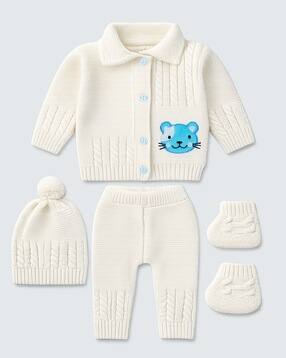 little surprise box Embroidered 5-Piece Winter Set-picture-13