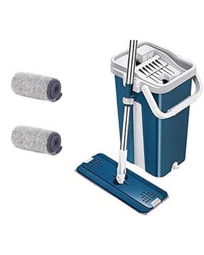 Small Flat Mop & Pads With Bucket Set-image-16