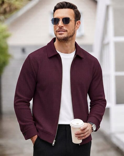 Hoodler Men Patterned Regular Fit Shacket