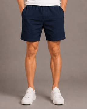 alpha tribe Men Regular Fit Shorts with Insert Pockets-picture-30