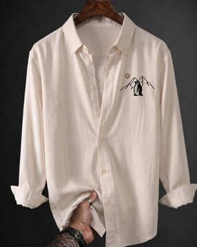 buda jeans co Men Embroidered Regular Fit Shirt-picture-28