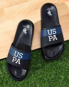 Men PU Sliders Flip Flops -image-8