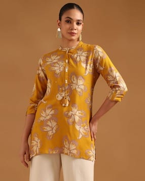 soch Women Floral Print Straight Kurti-picture-11