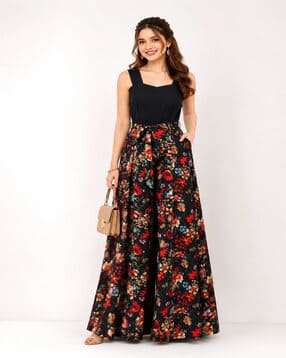fyre rose Women Floral Print Fit & Flare Dress-picture-41