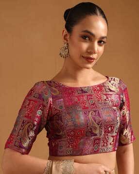 soch Women Embellished Padded Back-Open Blouse-picture-19