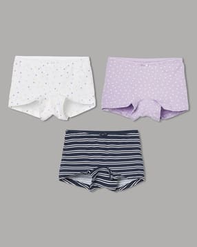 fame forever by lifestyle Girls Pack of 3 Printed Hipster Briefs-picture-29