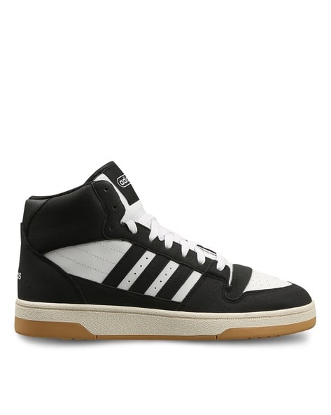 ADIDAS Men Break Start Mid-Top Lace-Up Sneakers