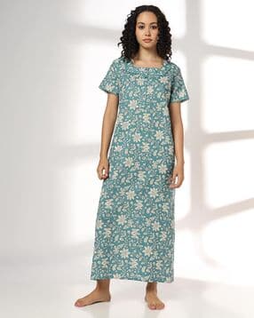rio Women Floral Print Nightie-picture-22