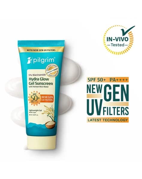 Pilgrim Niacinamide Hydra Glow Gel Sunscreen SPF 50 PA