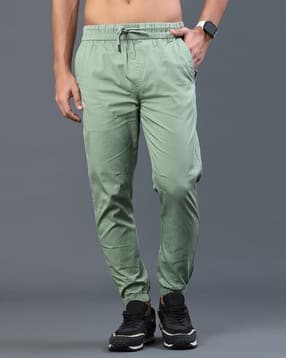 v-mart Men Relaxed Fit Mid-Rise Joggers-picture-23