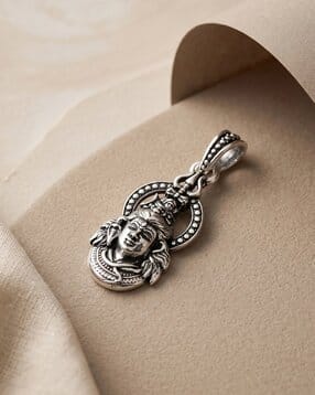 touch925 Men Sterling Silver Mahadev Lord Shiva Pendant-picture-12