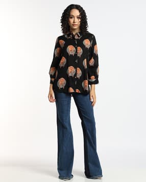 svrnaa by azorte All-Over Floral Printed Tunic-picture-17