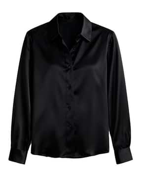 buda jeans co Women Silk Regular Fit Shirt-picture-14