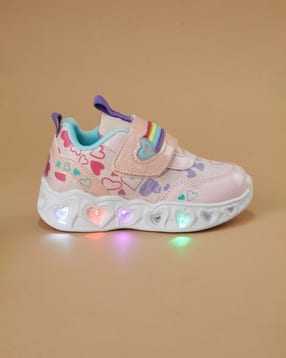 Girls Round Toe Velcro-Strap Casual Shoes-image-41