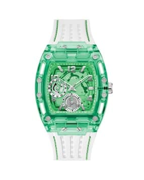 Chronograph Watch with Silicone Strap-GW0499G10-image-41