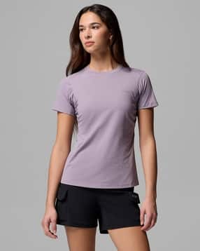 columbia Women Regular Fit Crew-Neck T-Shirt-picture-48