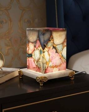 homearte india Agate decorative tableLamp-picture-30
