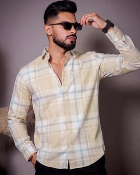 buda jeans co Men Checked Regular Fit Shirt-picture-30