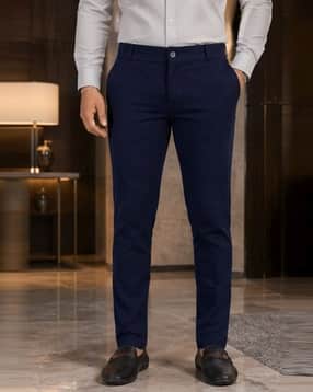 buda jeans co Men Slim Fit Mid-Rise Trousers-picture-37