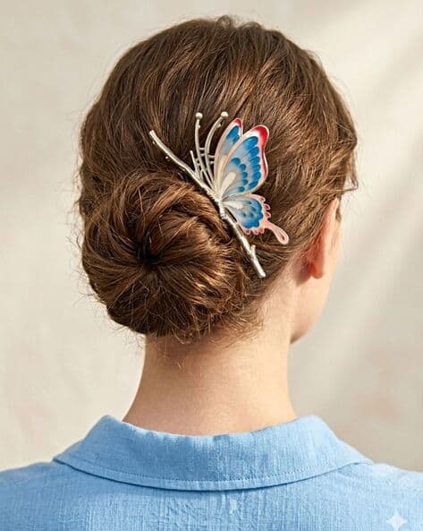 Proplady Women Butterfly Hair Claw Clip