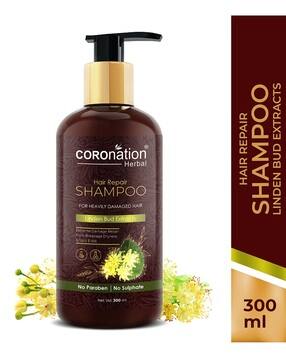Women Herbal Hair Repair Shampoo with Linden Bud Extracts - 300ml-image-31