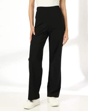 Women Mid-Rise Straight Fit Pants-image-32