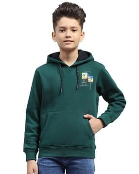 monte carlo Boys Printed Regular Fit Hooded Sweatshirt-picture-11