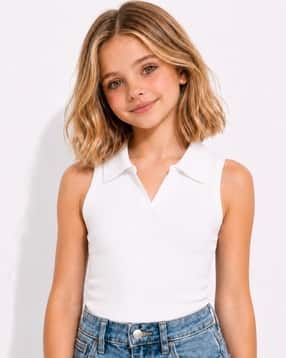 ninas Girls Ribbed Regular Fit Top-picture-17