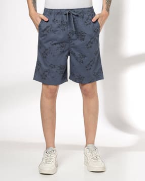 dnmx Men Floral Print Slim Fit Shorts-picture-28