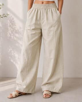 buda jeans co Women Relaxed Fit Mid-Rise Palazzos-picture-23
