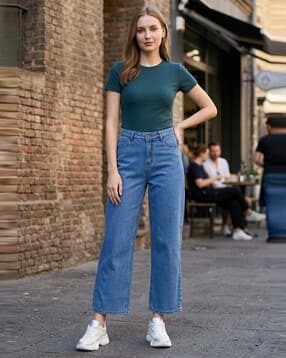 kotty Women High-Rise Relaxed Jeans-picture-9