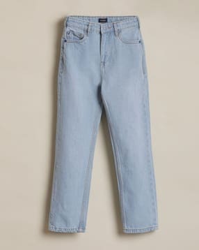 Boys Mid-Rise Regular Fit Jeans-image-3