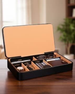 sassora Premium Leather Table Organizer for Unisex-picture-46