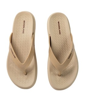 woodland Women Brand Print Thong-Strap Flip-Flops-picture-18