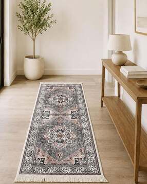 luxehome international Micro Print Rectangle-Shaped Carpet-picture-14