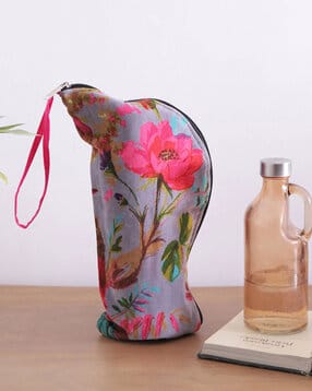 handicraft-palace Bird Printed Reusable Bottle Bags with Handle-picture-16