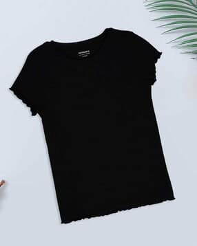 pantaloons junior Girls Regular Fit T-Shirt-picture-19