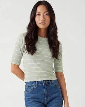 max Striped Regular Fit Round-Neck T-Shirt -picture-15