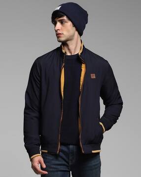 jack & jones Men Regular Fit Reversible Bomber Jacket-picture-41