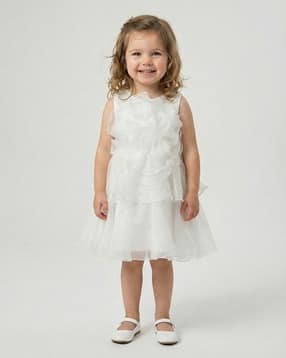 mothercare Girls Floral Detail Sleeveless Dress-picture-27