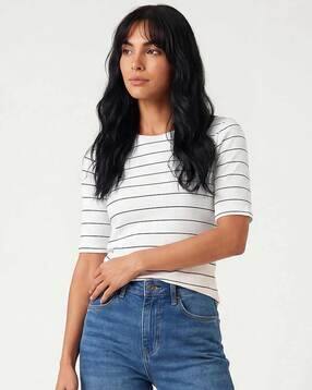 max Striped Regular Fit Round-Neck T-Shirt -picture-38