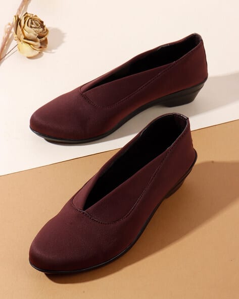 DENILL Women Round-Toe Low-Heel Bellies