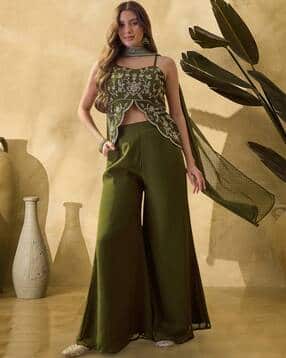 nyrika Women Embroidered 3-Piece Suit Set-picture-32