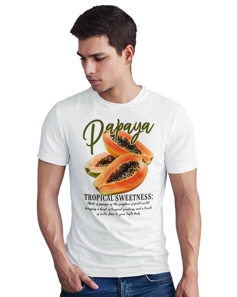 NEONOMAD Men Regular Fit Printed Round-Neck T-Shirt