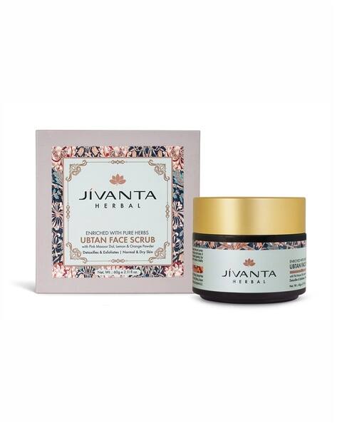 JIVANTA Ubtan Face Scrub for Dry & Normal Skin