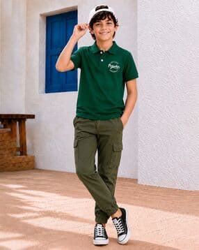 trampoline Boys Graphic Pants and T-Shirt Set-picture-23