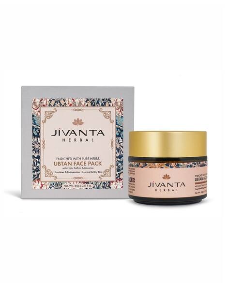Jivanta Herbal Ubtan Face Pack For Normal & Dry Skin